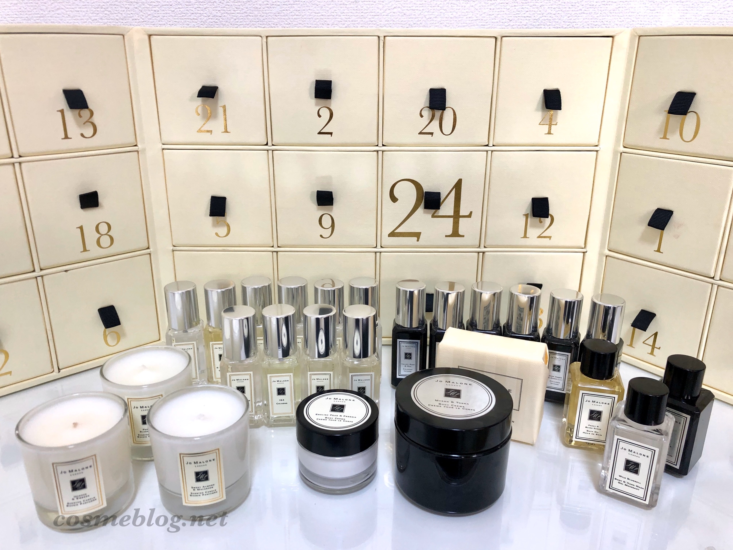 ジョーマローンアドベントカレンダー2019